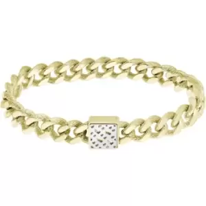 Image of Ladies BOSS Caly Light Yellow Gold IP Bracelet