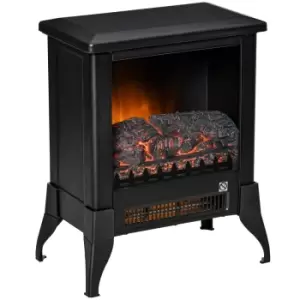Image of Etna 2kW Electric Fireplace Stove Freestanding Fireplace Heater with Flame Effect