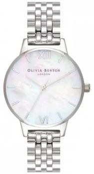 Image of Olivia Burton Womens Mother Of Pearl Dial Stainless Watch