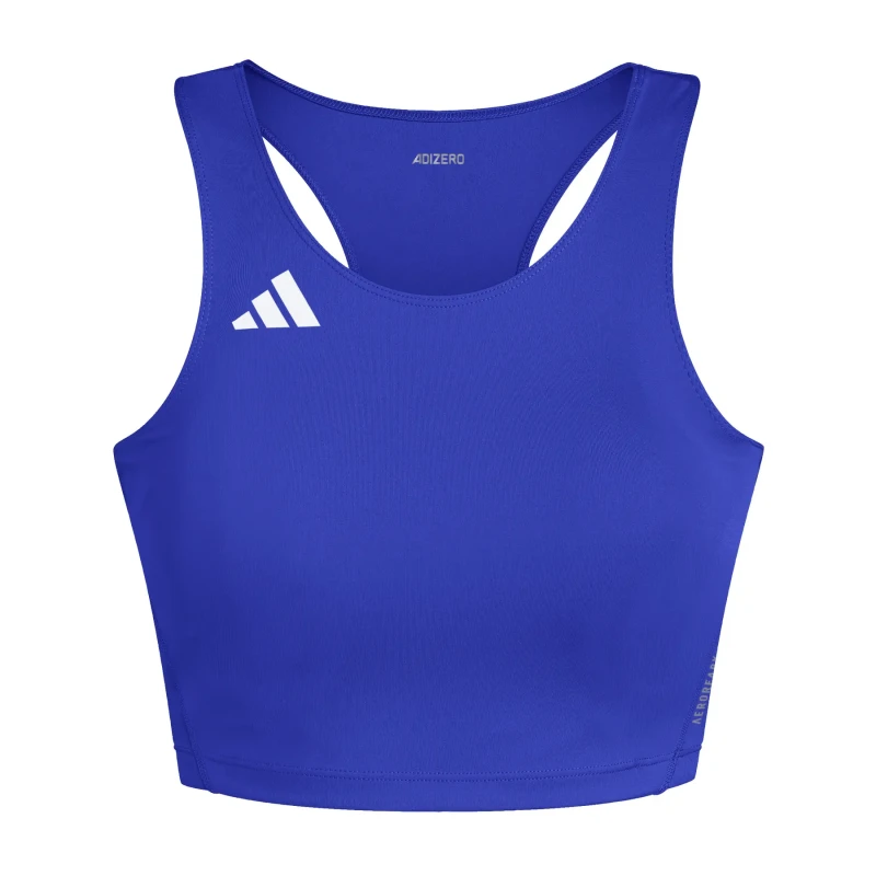 Image of Womens T-Shirt adidas Adizero Essentials Bleu Female M