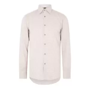 Image of Boss Hank Long Sleeve Shirt - Beige