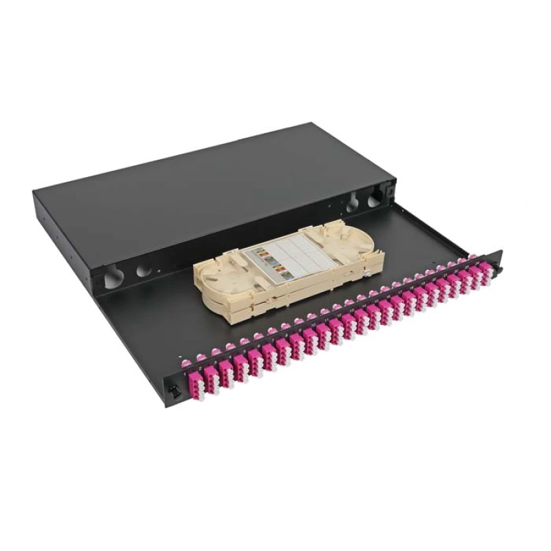 Image of Cablenet CNL OF PPan OM3/4 96 OF LC QD x 24 Ev