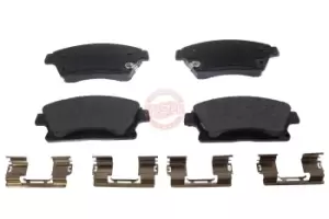 Image of MASTER-SPORT Brake pad set Premium with acoustic wear warning 13046072632N-SET-MS Brake pads,Brake pad set, disc brake OPEL,CHEVROLET,VAUXHALL