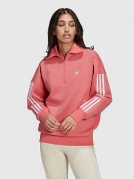 Image of adidas Originals Lock Up Sweatshirt - Pink, Size 6, Women