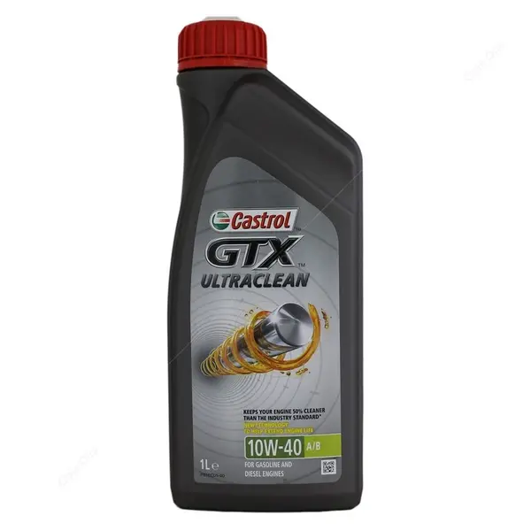 Image of Castrol Engine oil Castrol GTX Ultraclean 10W-40 A/B Capacity: 1l 15F092