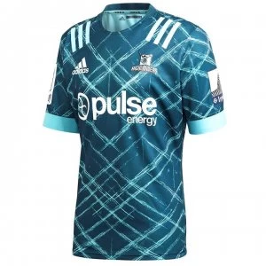 Image of adidas Highlanders Parley Rugby Shirt 2020 - Blue