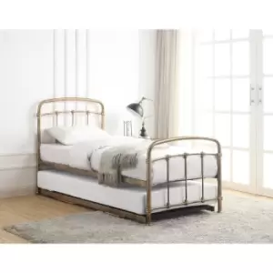 Image of Flintshire Mostyn Guest Bed Antique Bronze