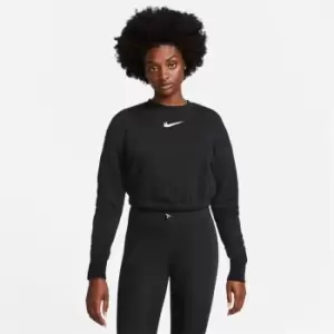 Image of Nike Fleece Crew Sweatshirt Womens - Black
