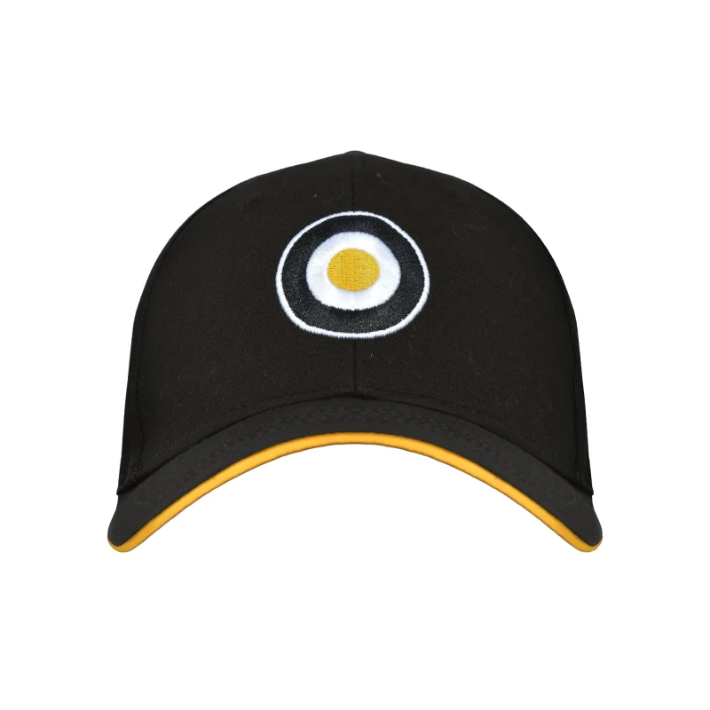 Image of Lambretta Lambretta Men Target Cap in Black One Size Male 5063703801607