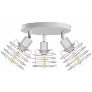 Image of Keter Op. Ceiling Spotlight Clusters White, 35cm, 3x E27