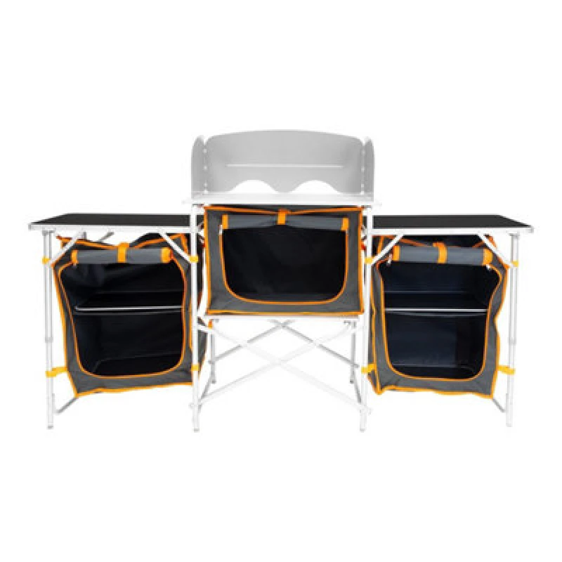 Image of Milestone Camping Kitchen - Windshield + 3 working Tables