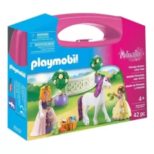 Image of Playmobil 70107 Princess Unicorn With Carry Case