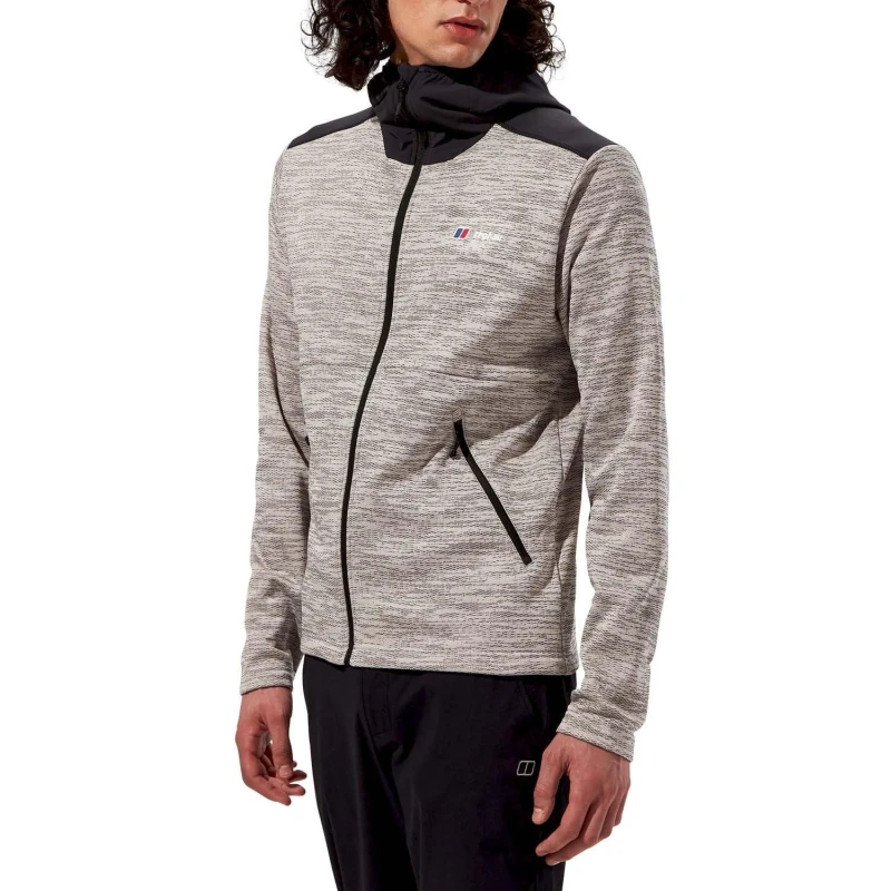 Image of Berghaus Thraskii Hooded Jacket - Grey Grey XS