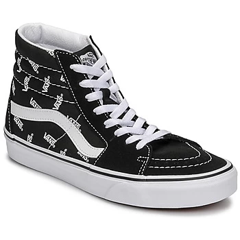 Image of Vans SK8-HI womens Shoes (High-top Trainers) in Black.5,5,6,6.5,7.5,8,9,9.5,10.5,7,8.5,5.5,10,4