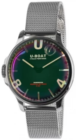 Image of U-Boat Darkmoon 38mm Black SS Metal Bracelet 8471/MT Watch