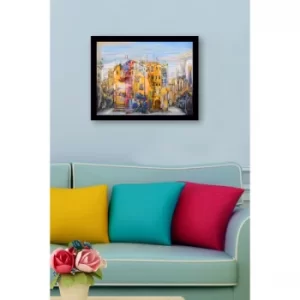 Image of SC0727 Multicolor Decorative Framed MDF Painting