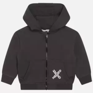 Image of KENZO Boys Tracksuit Jacket - Dark Grey - 10 Years