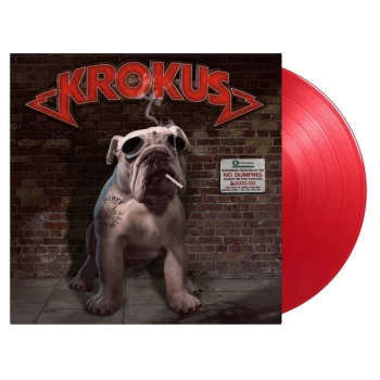 Image of Krokus - Dirty Dynamite Red Translucent Vinyl