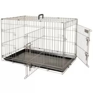 Image of Pet Crate Ebo Metallic Brown 92x56x64cm 517582 Flamingo Brown