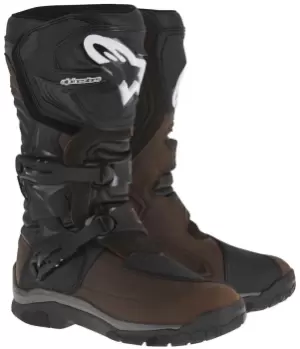 Image of Alpinestars Corozal Adventure Drystar Oilded Waterproof Motorcycle, black-brown, Size 48, black-brown, Size 48