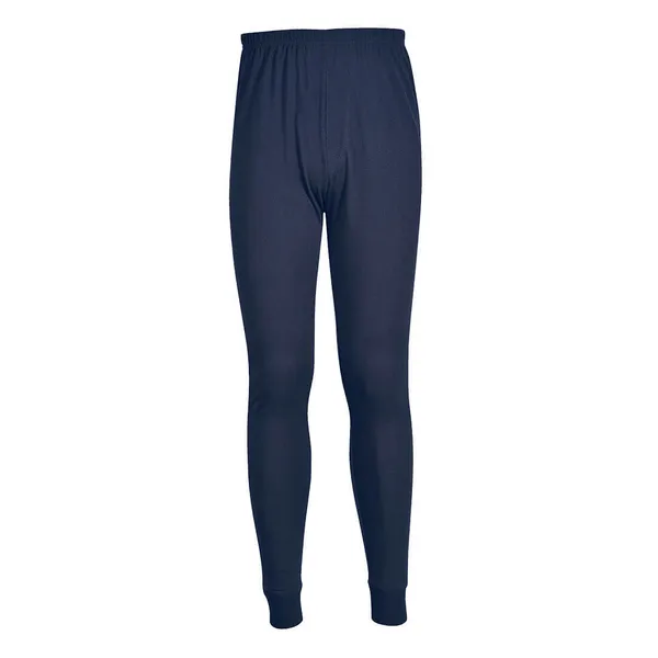 Image of Modaflame Mens Flame Resistant Anti Static Base Layer Leggings FR14NARS Colour: Navy