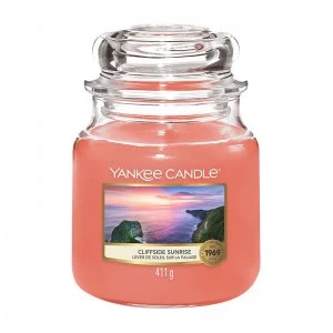 Image of Yankee Candle Cliffside Sunrise Medium Candle 411g