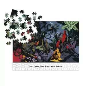 Image of Hellboy His Life and Times Puzzle