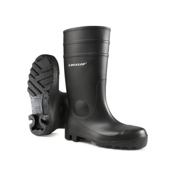 Image of Dunlop - PROTOMASTER FULL Safety Wellington Boot BLACK sz 3