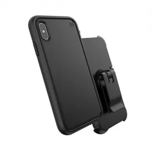 Image of Speck Presidio Ultra Apple iPhone XS Max Black Phone Case IMPACTIUM Sh