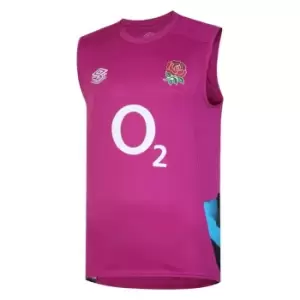 Image of Umbro England Rugby Vest Adults - Purple