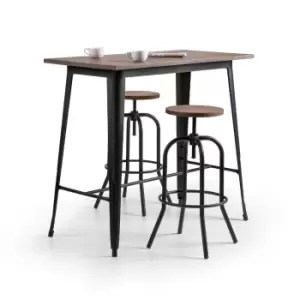 Image of Julian Bowen Grafton Table and 2 Spitfire Stools