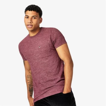 Image of Jack Wills Ayleford Logo T-Shirt - Damson