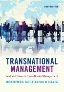 Image of transnational management text and cases in cross border management