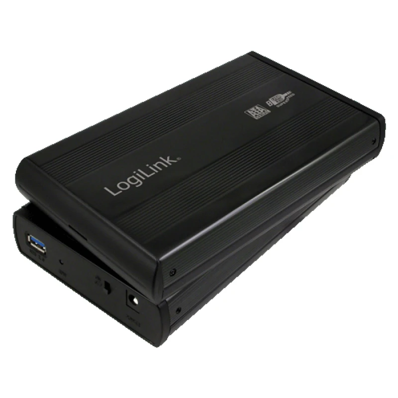 Image of LogiLink UA0107 storage drive enclosure Black 3.5"