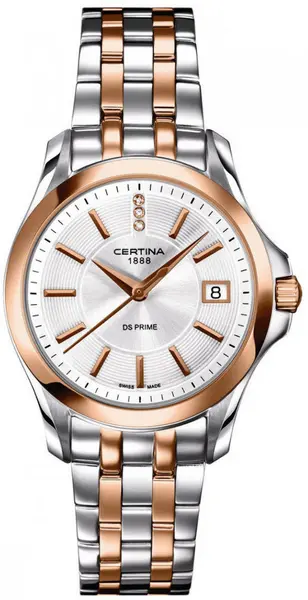 Image of Certina Watch DS Prime Lady Round Quartz - Silver CRT-075