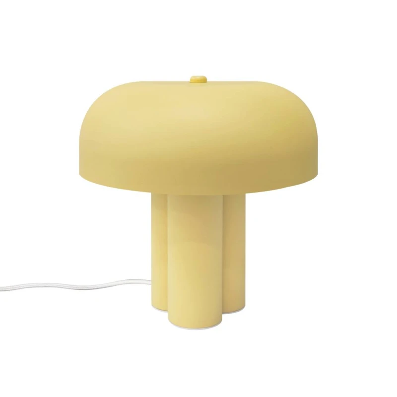 Image of Nordlux Indoor Table lamp Yellow Metal E27 White Inner - Mains Powered, IP20 Yellow Unisex