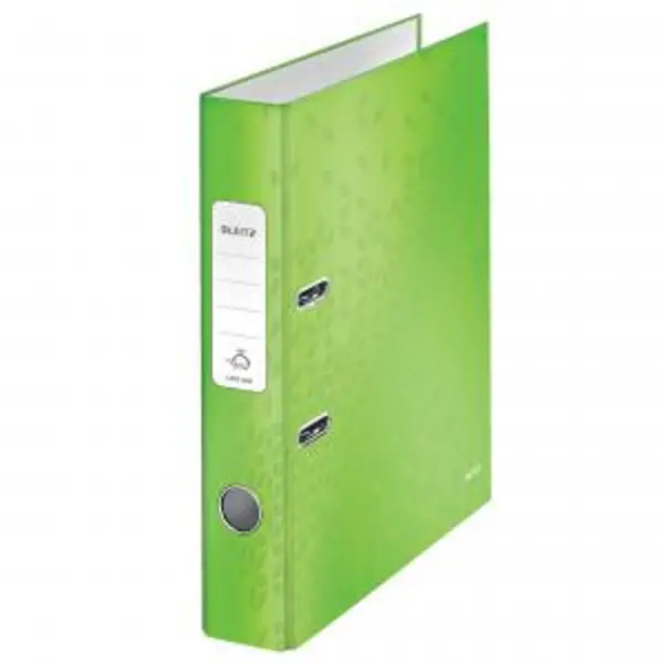 Image of Leitz Lever Arch File 180 WOW A4 50mm Green Pack 10 - 10060054 21713AC EXR21713AC