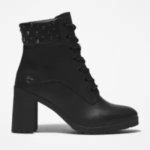 Image of Timberland Allington Heeled 6" Boot For Her In Patterned Black Black, Size 5