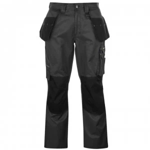 Image of Dunlop Marathon Trousers Mens - Black/Charcoal