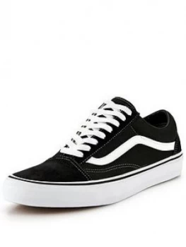 Image of Vans Old Skool - Black/White, Size 13, Men