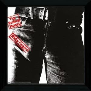 Image of The Rolling Stones Sticky Fingers Framed Album Cover