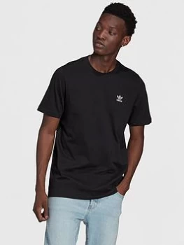 Image of adidas Originals Essential T-Shirt - Black, Size XL, Men