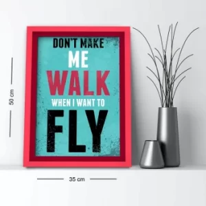 Image of 3550AHS-003 Multicolor Decorative Framed MDF Painting