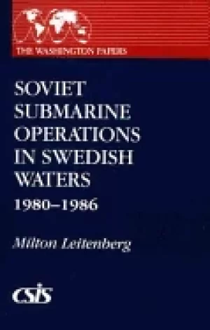 Image of soviet submarine operations in swedish waters 1980 1986