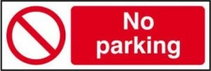 Image of No Parking Sign, Rigid 1mm PVC Board