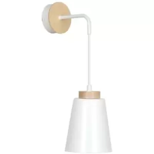 Image of Emibig Bolero White Dome Wall Lamp 1x E27