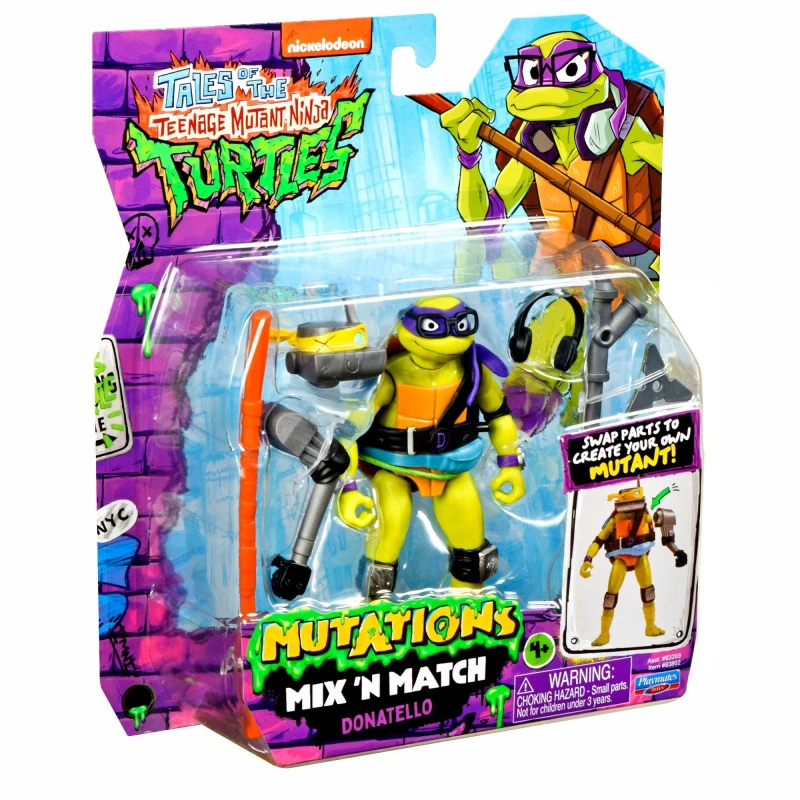 Image of Teenage Mutant Ninja Turtles TMNT Mix N Match Figure - Donatello Male IL75501