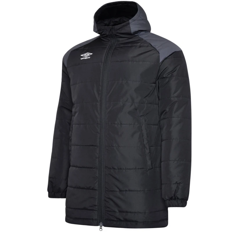 Image of Umbro Umbro Men Padded Jacket in Black Size: Small Black S Male 5063107907509