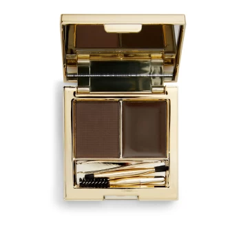 Image of Revolution Beauty Pro Ultimate Brow Sculpt Kit (Various Shades) - Medium Brown