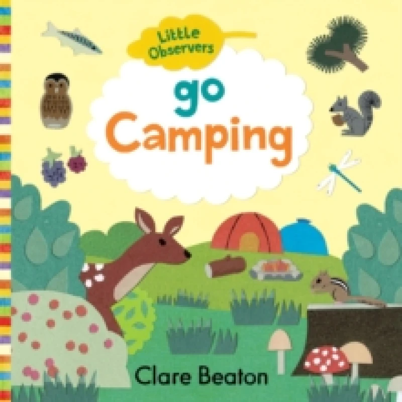 Image of Clare Beaton Go Camping Book Multi